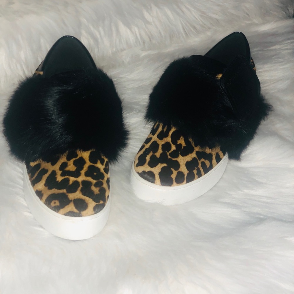 New MICHAEL KORS Maven Fur and Calf Hair  7.5